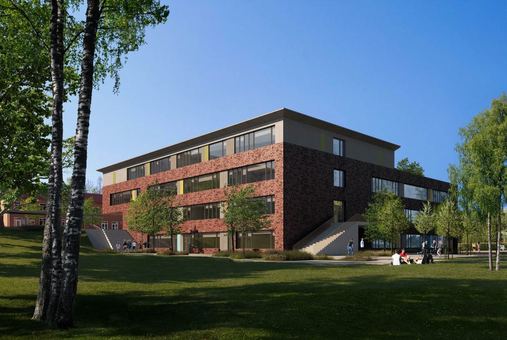 Rendering Schulhaus Park